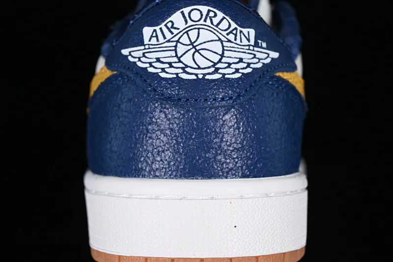 All categories Air Jordan Jordan series basketball shoes Air Jordan 1 Low Z version Air Jordan 1 Low OG AJ1 Joe 1 white blue yellow hook burst pattern low-top cultural casual sneakers CZ0790-103